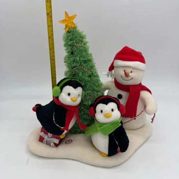Hallmark 2006 "Very Merry Trio" Jingle Pals Plush Animated Singing Snowman WORKS - Picture 4 of 10